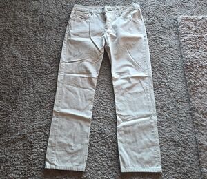 Rag & Bone Cream Tailored Workwear Pants